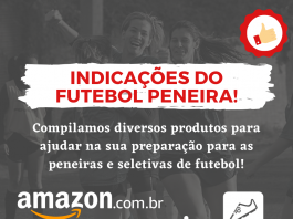 Produtos indicados pelo Futebol Peneira!