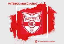 Peneiras para o Atlético Guaratinguetá-SP masculino!