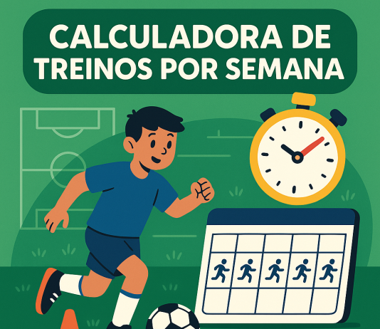 Calculadora de Treinos por Semana Treinos de futebol por semana