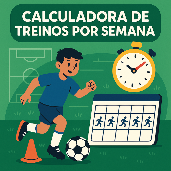 Treinos de futebol por semana