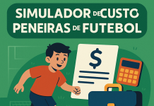 Calculadora de Custos para Peneiras de Futebol Calculadora de custos