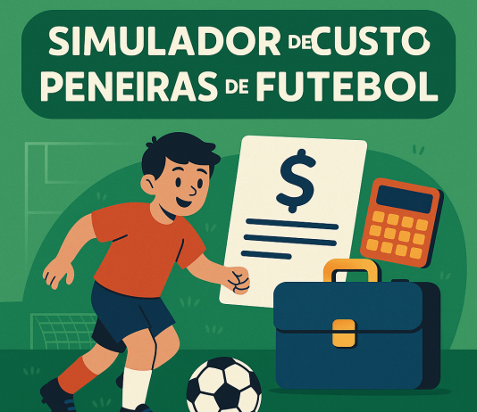 Calculadora de Custos para Peneiras de Futebol Calculadora de custos